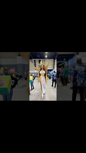 HOW WOULD YOU REACT IF YOU SAW A 7 FOOT TALL GIRL❓