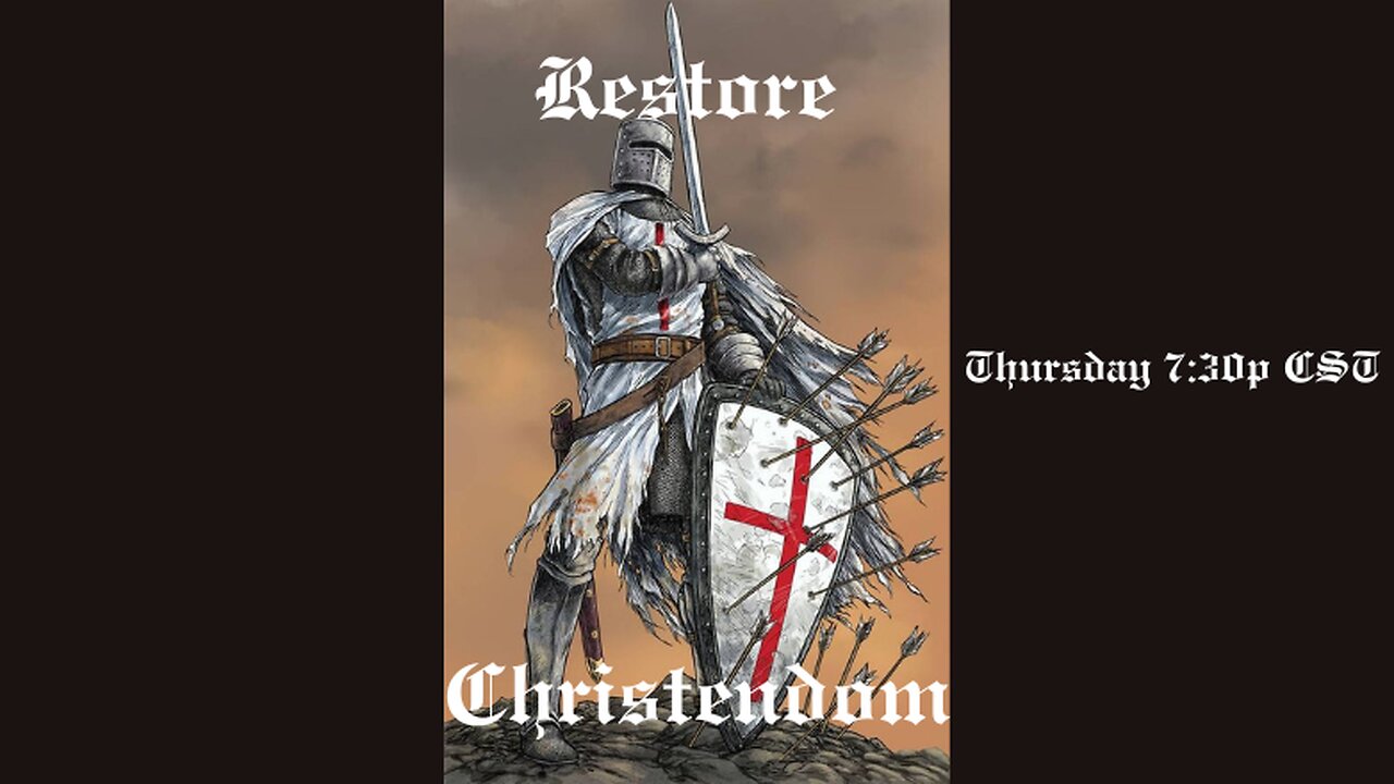 Restore Christendom - Democracy Doesn't Work