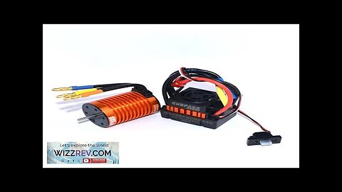 Surpass Hobby F540 Waterproof 4370KV Brushless Motor +45A ESC for 1/10 Rc Review