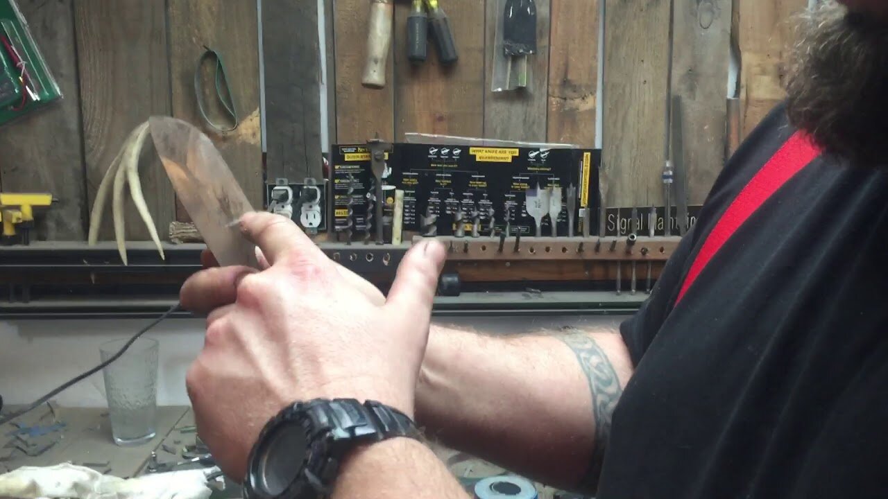 Knifemaking 101: Clean up your Grind Lines