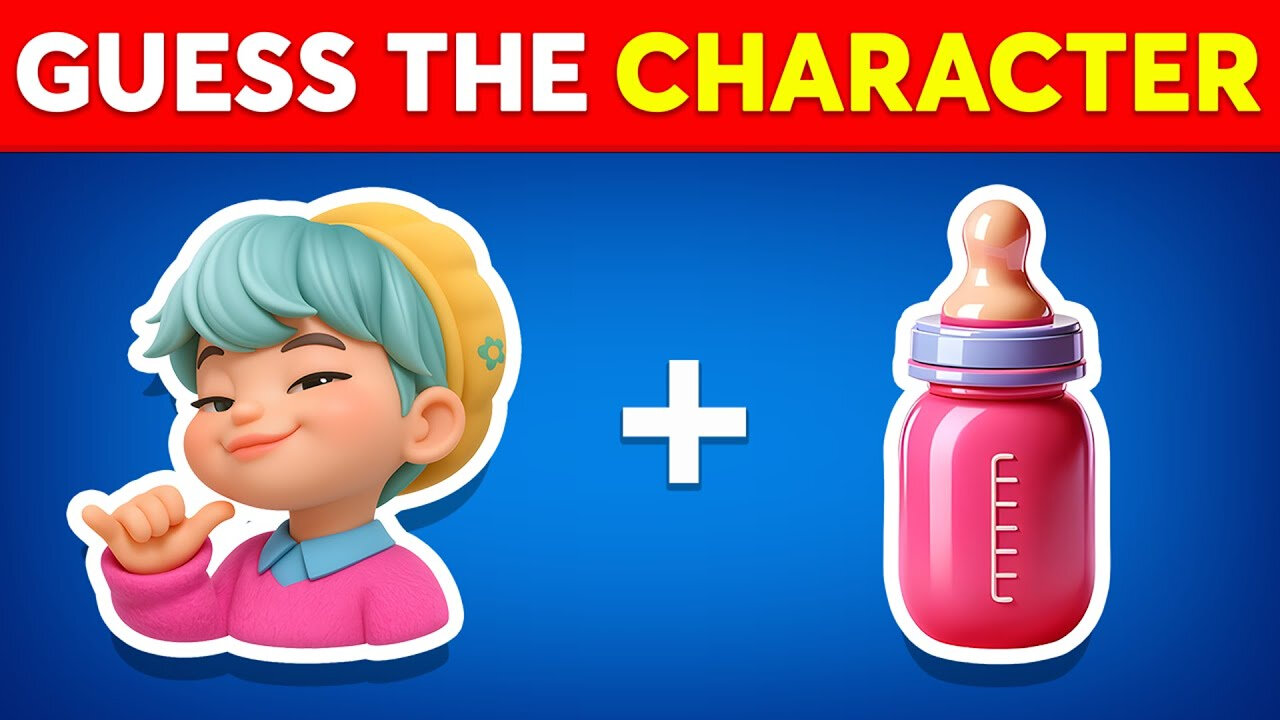 Guess KPop Demon Hunters Movie Characters by EMOJI Quiz 🤩~ Rumi, Jinu, Zoey, Huntrix, Soda Pop