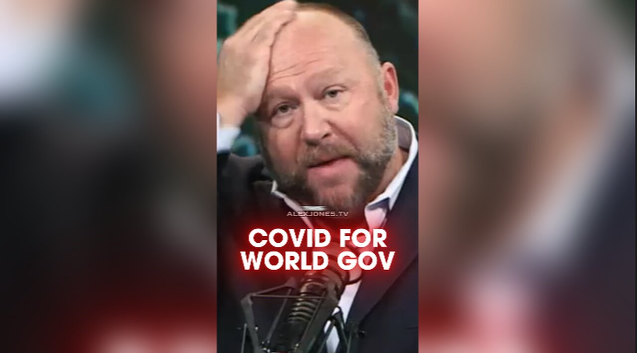 Alex Jones Warned You Covid Would Be Used To Sign Our Rights Away To A World Government - 4/2/20