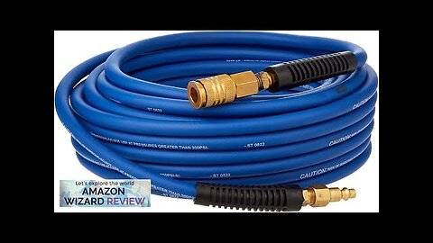 Estwing E1450PVCR 1/4" x 50' PVC / Rubber Hybrid Air Hose Review