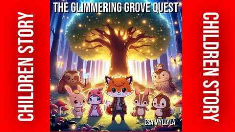 The Glimmering Grove Quest: A Magical Animal Adventure for Kids, Manga Style, Kids story