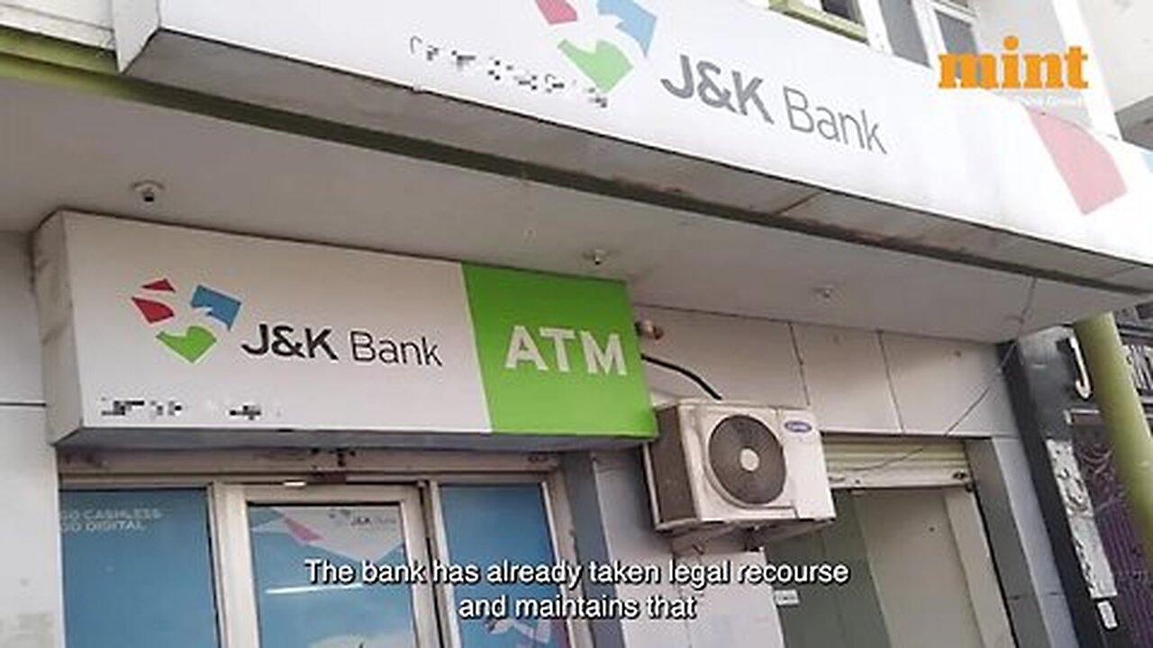 J&K Bank Slapped With GST Notice Of Over ₹16,000 CRORE _ Bank Claims ‘No Impact’ On Operations