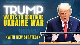 No Peace for Ukraine: Trump Wants War To Continue. Europe In The Lead (With US Weapons).