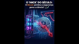 ​O "HACK" DO SÉCULO: O Bitcoin perdeu a segurança para a ciência? 💻🧪