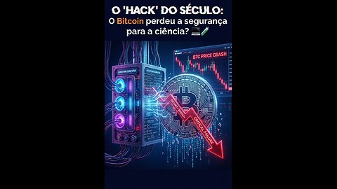 ​O "HACK" DO SÉCULO: O Bitcoin perdeu a segurança para a ciência? 💻🧪