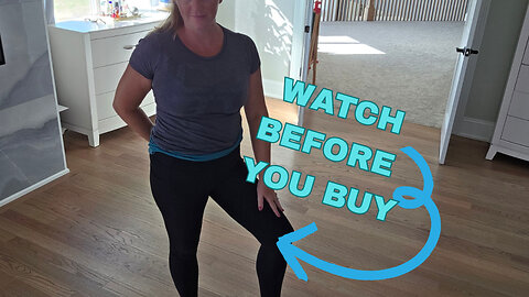 Watch Honest review of Workout Leggings on Amazon