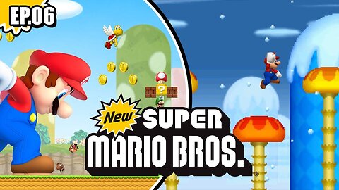 New Super Mario Bros. Ep.[06] - Bolas de neve e gelo para escorregar.