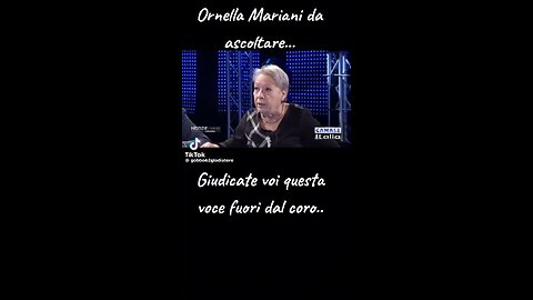 UNA IMMENSA ORNELLA MARIANI.