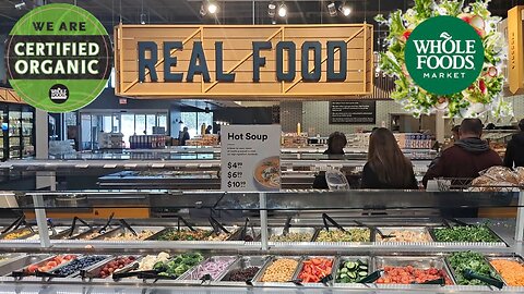 WHOLE FOODS MARKET BY AMAZON FOOD BAR! MEALS READY FOR YOU & YOUR FAMILY!