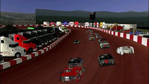 ump modifieds at Dixie Speedway on rfactor