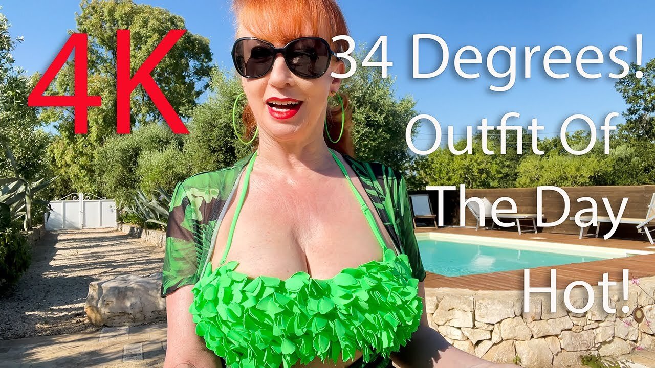 Green Outfit Of The Day 4K