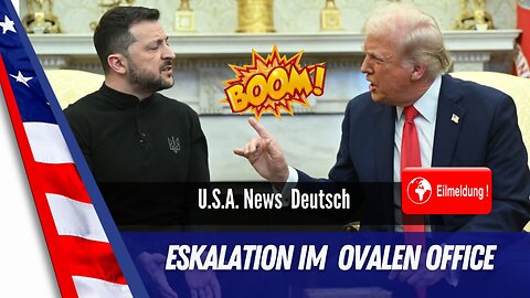 Trump verliert die Geduld mit Selensky und tobt vor laufender Kamera