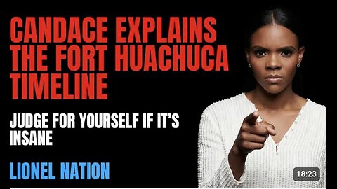 Candace Owens Unleashes Shocking Truth About Fort Huachuca!
