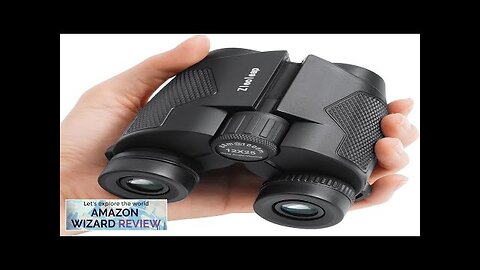 12x25 Compact Binoculars for Adults and Kids Waterproof Binoculars with Low Light Review