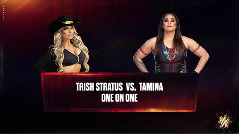 WWE 2k24 Trish Stratus vs Tamina