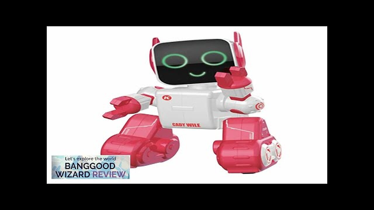 JJRC-R4 Pink Kidiwayle English Version Intelligent Programming Robot with Voice Control Review