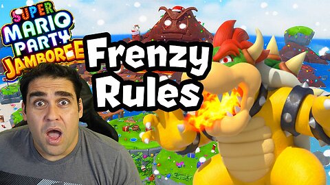 🎲 Super Mario Party Jamboree Frenzy Rules LIVE — Switch 2 Chaos! 🔥