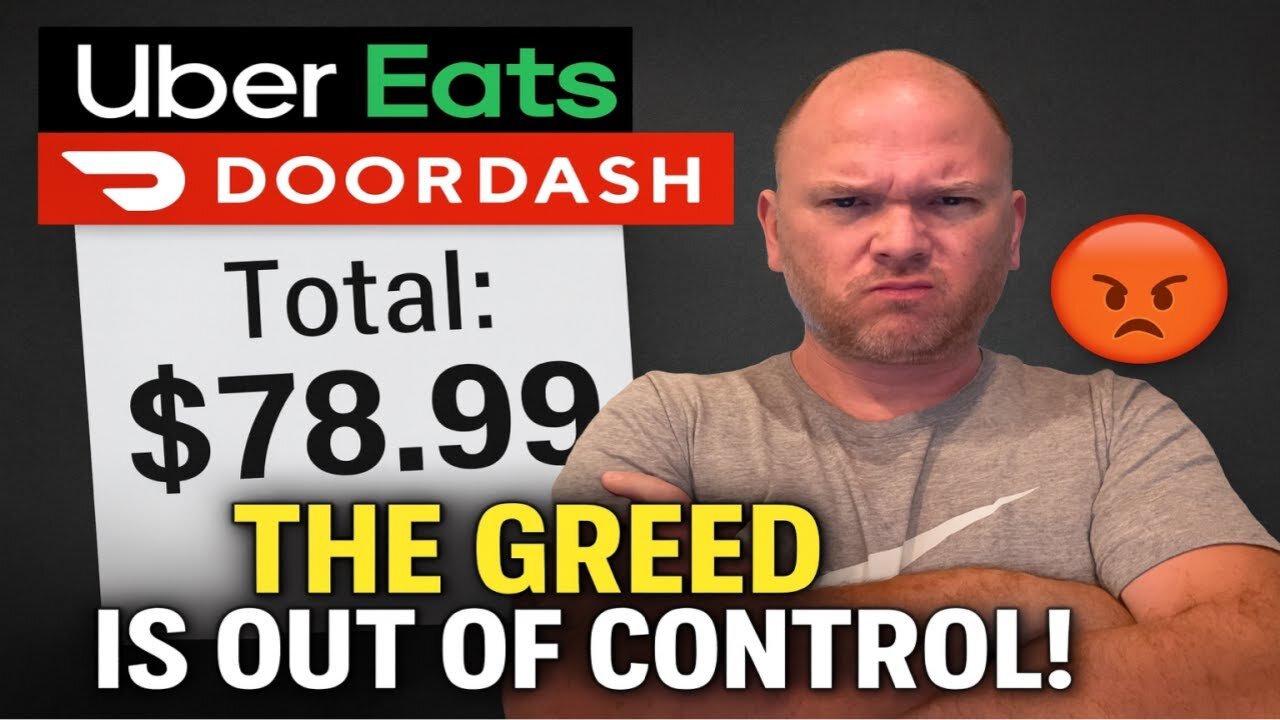UBER EATS & DOORDASH Are ROBBING America! The GREED & HIDDEN FEES Are OUT OF CONTROL