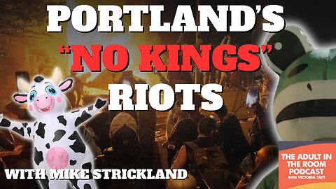 Inside Portland’s “No Kings” Protest: Antifa vs ICE | Mike Strickland Joins