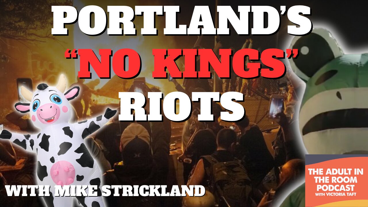 Inside Portland’s “No Kings” Protest: Antifa vs ICE | Mike Strickland Joins