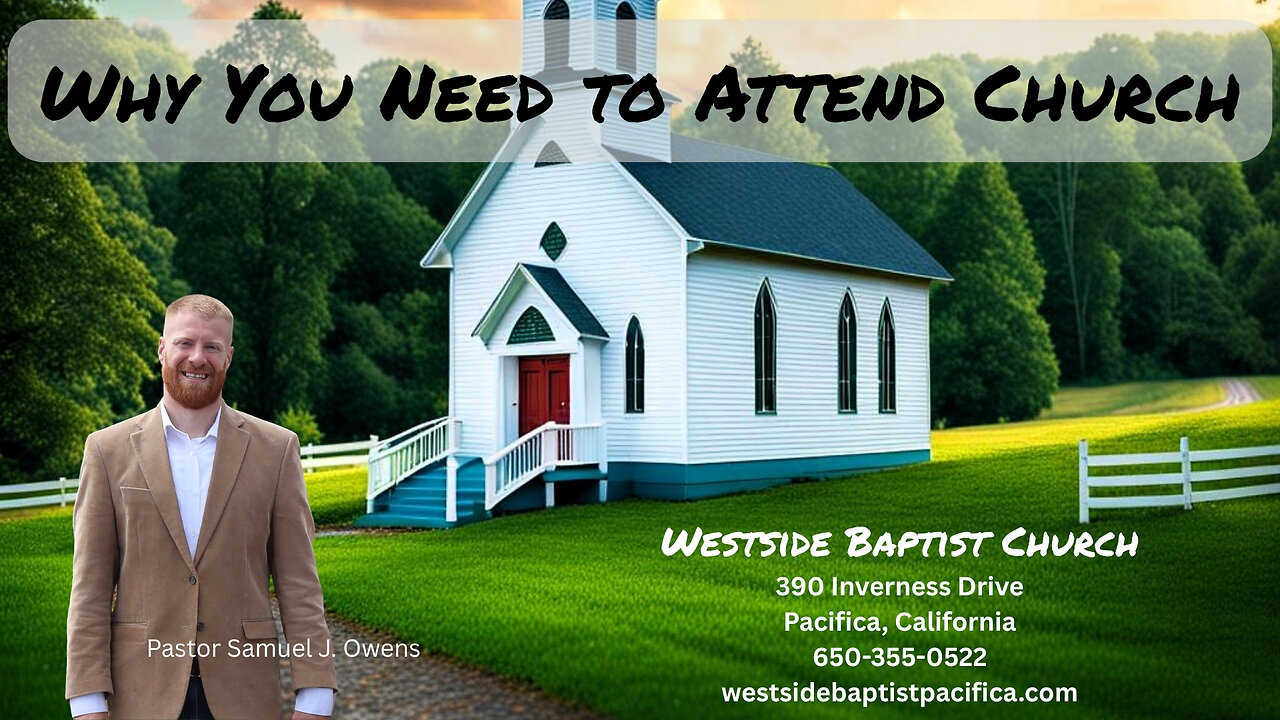 You Should Attend Church