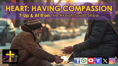 WORD OF THE DAY: JOHN 12:08 - HEART: HAVING COMPASSION