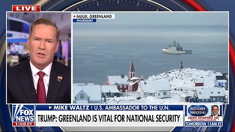 Mike Waltz defends Trump’s tariffs amid Greenland push: 'We HAVE to secure it'