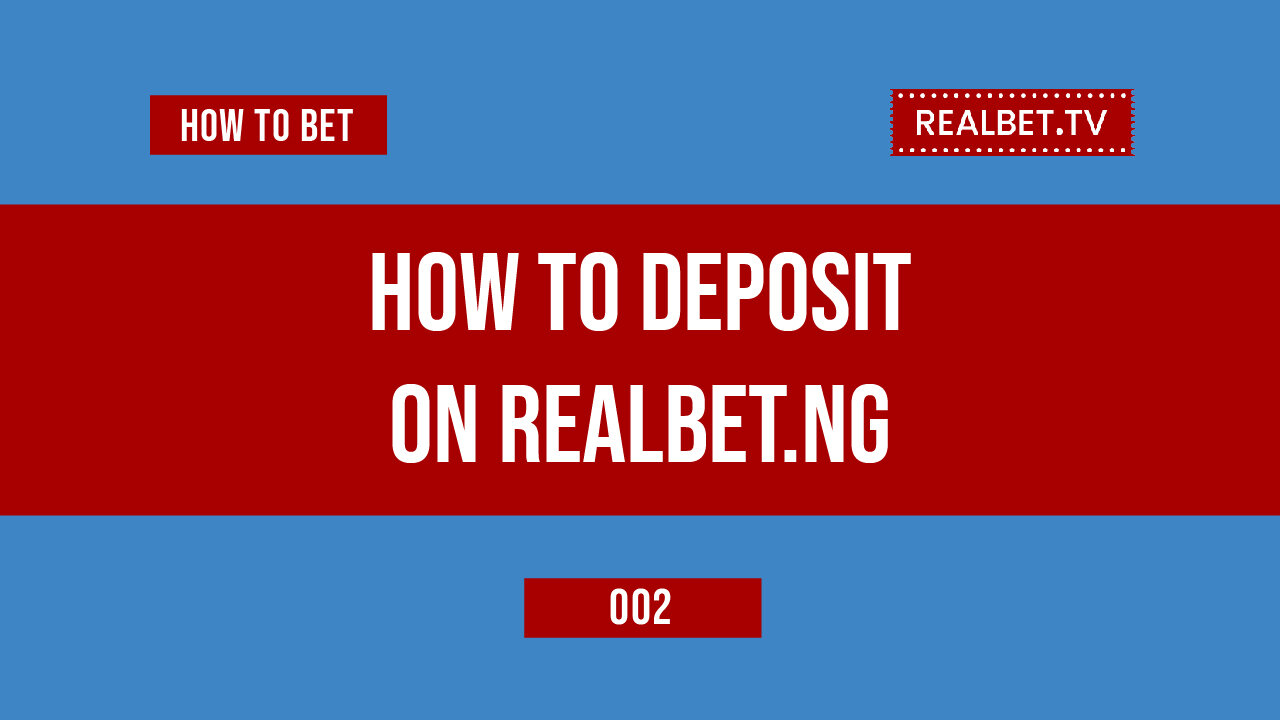 How to deposit on Realbet Nigeria