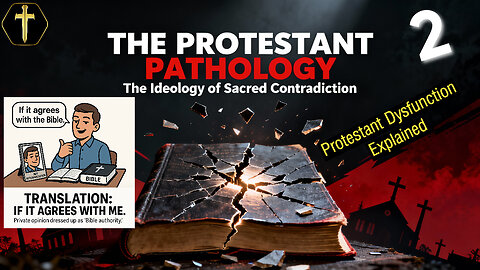 The Protestant Pathology pt2 - Sola Ego and the Bible Lone Ranger