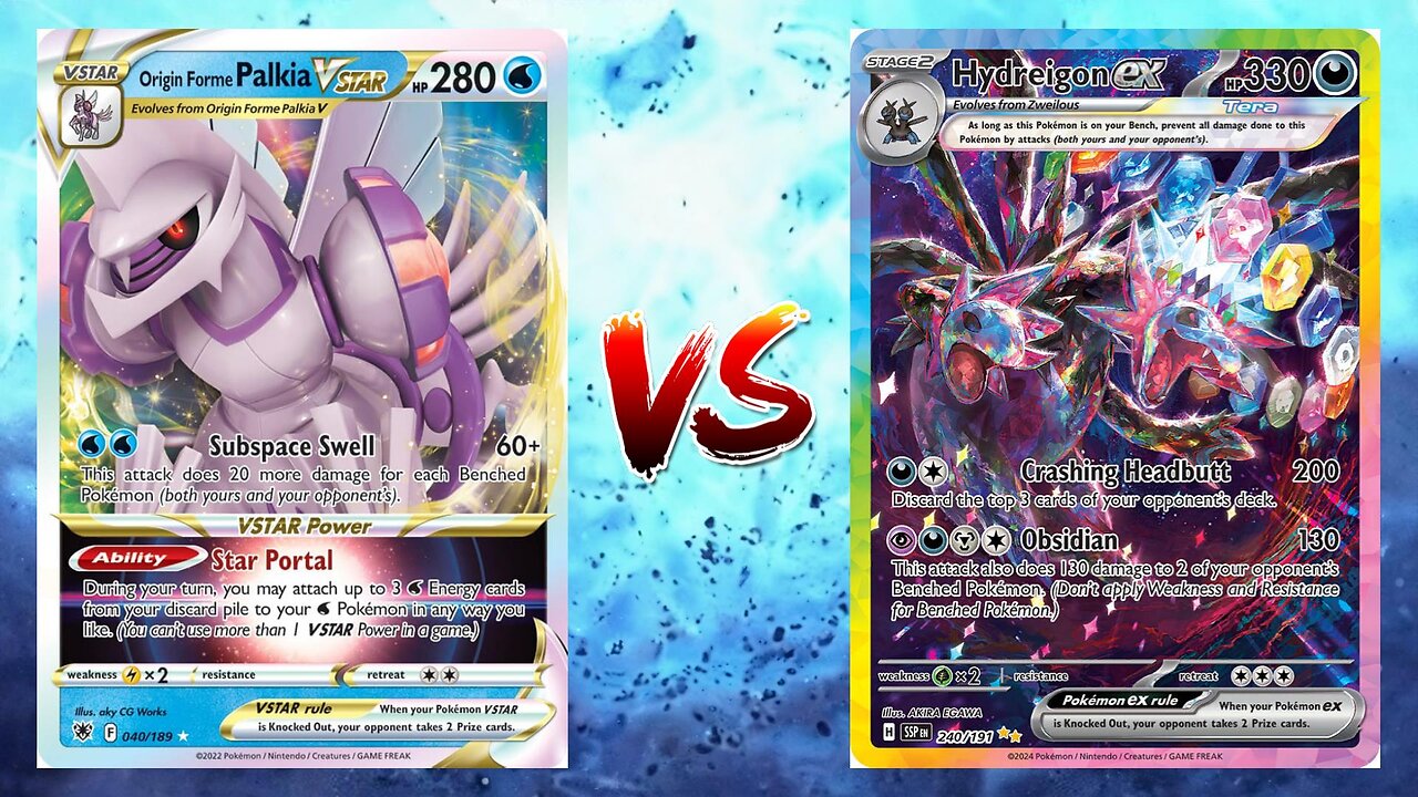 Pokemon TCG Live Palkia VSTAR Gastrodon VS Hydreigon EX Pidgeot EX!!