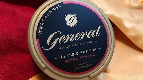 General Extra Strong Portion Snus Review