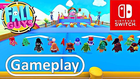 Fall Guys (2024) Gameplay for Nintendo Switch