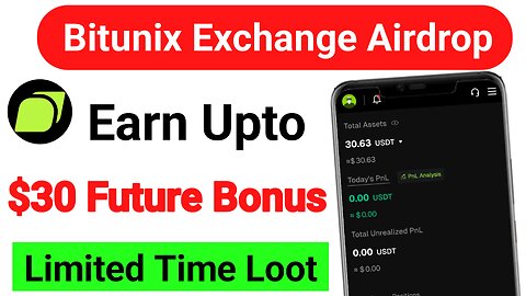 Earn $50 Future Bonus | New Exchange Future Bonus Loot | Bitunix Exchange | Online Support