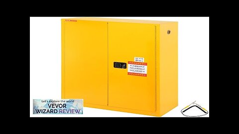 VEVOR Flammable Safety Cabinet 45 Gal Cold-Rolled Steel Flammable Liquid Storage Cabinet Review