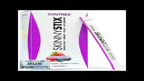 SkinnyStix Energy Powder – Increase Energy Heighten Focus Boost Mood – 10 Review