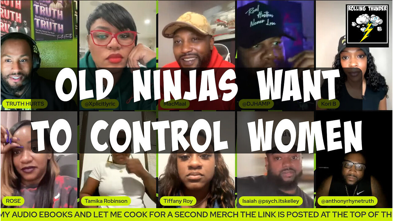 OLD Ninjas Want to CONTROL Women | Fem Centric Church? | Blk XX Public Image | Dystopian Nightmare