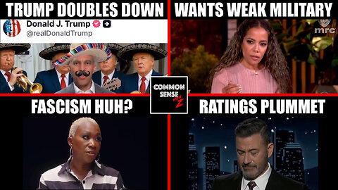Trump Trolls Jeffries Again, Sunny Hostin Slams Hegseth, Reid Warns of Fascism, Kimmel Ratings Crash