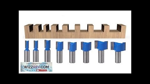 8mm Shank Straight Woodworking Router Bit Set Carpenter Milling Cutter Review