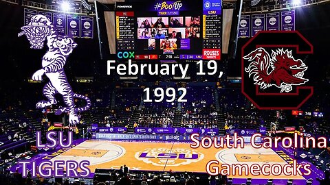 2/19/92 - LSU vs South Carolina