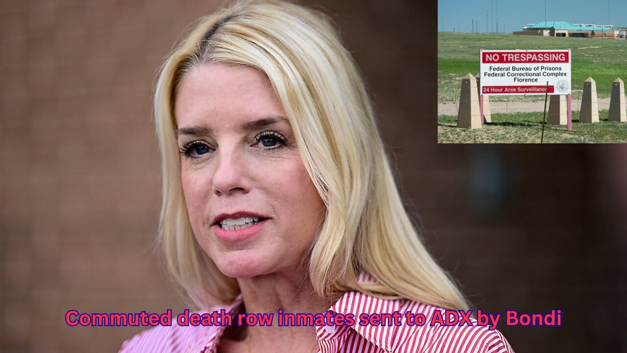 Despite ACLU pushback, Bondi sends Biden commuted death row inmates to the ADX