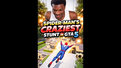 Spider-Man’s CRAZIEST Stunt in GTA 5