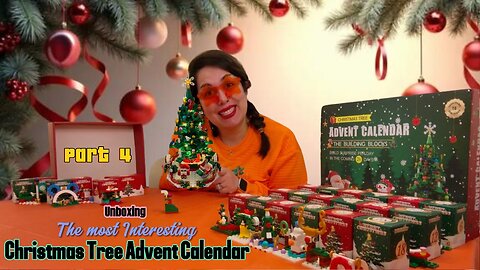 🎄✨ Unboxing Christmas Tree Advent Calendar The Building Blocks ✨🎄 (Part 4 of 4)