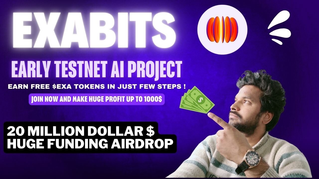 Exabit Testnet Airdrop - Mine $EXA Token in Just Few Steps- Airdrops 2025