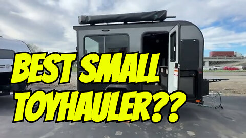 BEST SMALL High Quality Toyhauler! (No Talking)