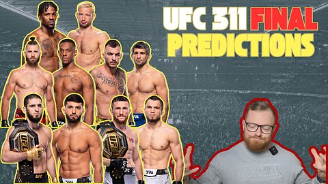 UFC 311: Full Fight Breakdown, Predictions and Betting Odds