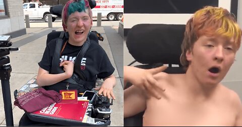 Disabled Trans-Identifying Teen Ignites Social Media Fury After Shocking Video Goes Viral Report