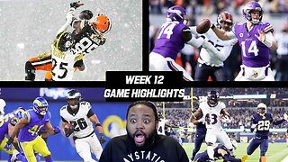 Every NFL Week 12 Highlights Reaction